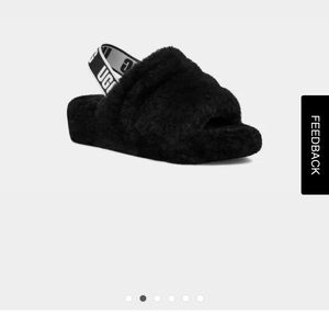 Black UGG SLIPPERS
